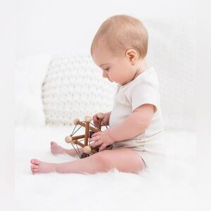 Colored Organics Natural Classic Short Sleeve Bodysuit - Various Sizes - NWT!